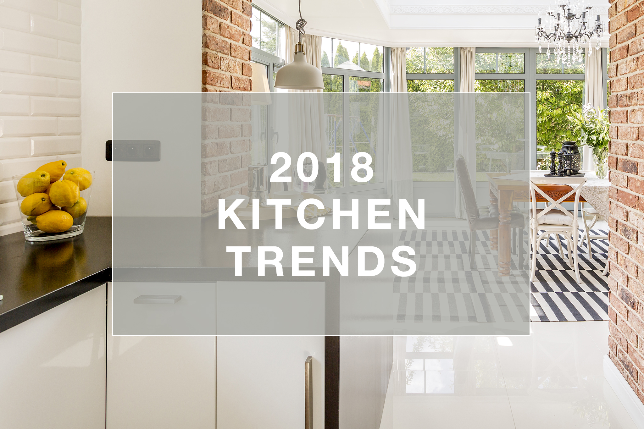 2018 kitchen trends