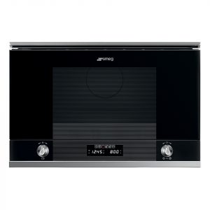 Smeg Linea Microwave Oven with Grill, Bottom Controls