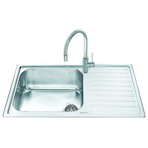 Smeg Alba 1.0 Bowl Sink with Drainer