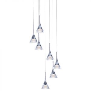 Jewel 7 Light Ceiling Pendant Lights