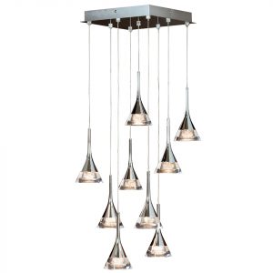 Jewel 9 Light LED Ceiling Pendant Lights