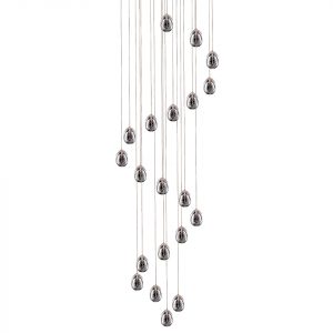 Terrene 20 Light LED Ceiling Round Pendant Lights