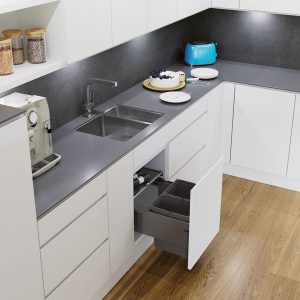 Vauth-Sagel ENVI Space S Undersink Pull Out Waste Bins