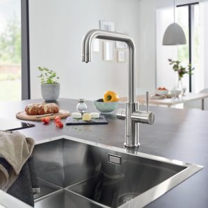 Grohe Blue Home Connect Tap, U-Spout, Wi-Fi to App