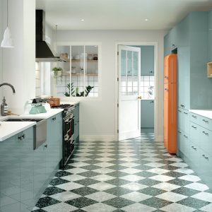 Hampstead Doors, Ultragloss Aqua Blue